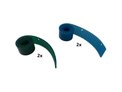 Afbeeldingen van Zuigrubber Polyurethan groen + blauw Cleanfix (910028.000000.CLE)