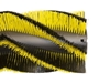 Afbeelding van Borstelwals Poly 0,5 zwart/ 1,1x1,4 geel golfdraad (KW01174)