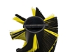 Afbeelding van Borstelwals Poly 0,5 zwart/ 1,1x1,4 geel golfdraad (KW01174)