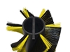 Afbeelding van Borstelwals Poly 0,5 zwart/ 1,1x1,4 geel golfdraad (KW01174)