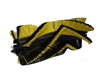 Afbeelding van Borstelwals Poly 0,5 zwart/ 1,1x1,4 geel golfdraad (KW01174)