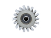 Afbeelding van Borstelwals PPN 0,4 mm glad wit Cleanfix (175300.209000.CLE)