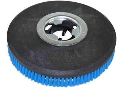 Afbeeldingen van Padhouder 350mm pinnen met borstelrand blauw (TBU06497)