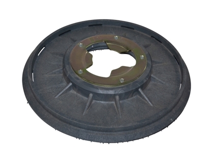 Afbeeldingen van Padhouder pinnen zwart met rubber (TBU02012)