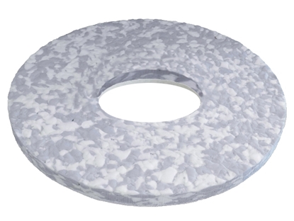 Afbeeldingen van Melamine Combo Pad 18 inch grijs/wit (PAD01119)