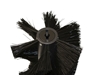 Afbeelding van Borstelwals Poly 1,0 glad zwart (KW00013)
