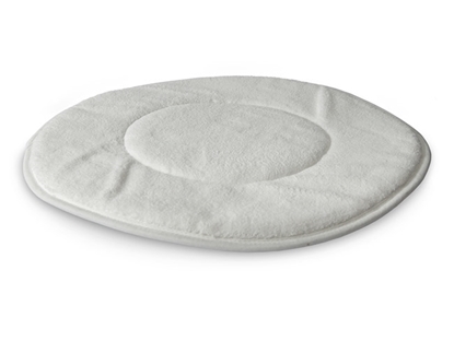 Afbeeldingen van Microvezel-pad laagpolig wit 20 inch 510 mm (PAD00083)