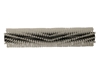 Afbeelding van Borstelwals Poly 1,0 glat wit (WBU00660)
