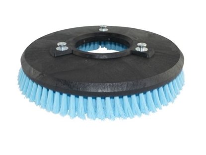 Afbeeldingen van Shamponeerborstel Poly 0,3 glad blauw (TBU00622)